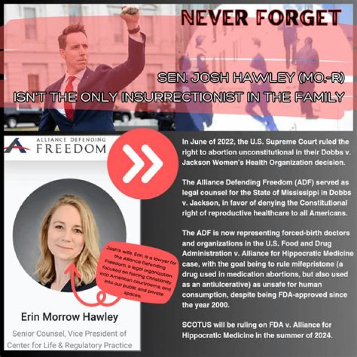 Erin Morrow Hawley Age – Josh Hawley’s Wife & Family Facts