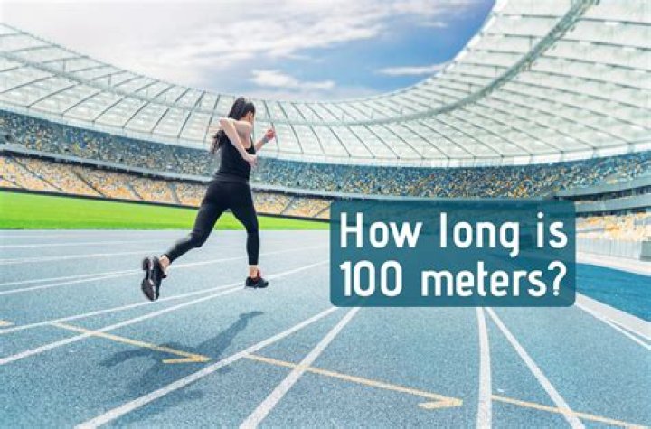 How big is 100 meters