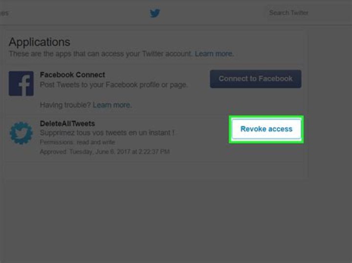 How to delete all tweets