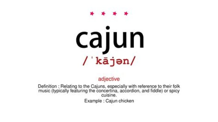 How to pronounce cajun