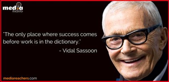 Who is Vidal Sassoon? See Net-worth, Quote, Awards, Fact, Wiki